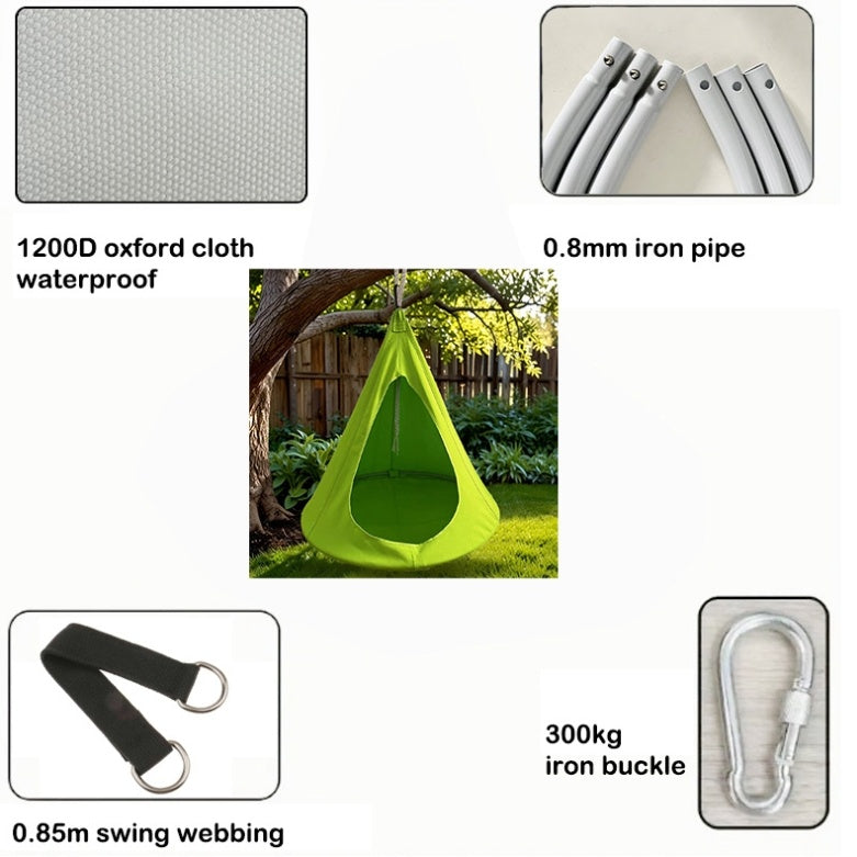 Single Ufo Hammock Waterproof Outdoor Garden-It Is Forbidden To Sell On The Temu Platform