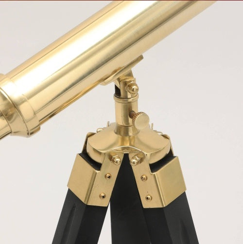 Downloads  Collapsible Brass Telescope On Tripod Stand -18