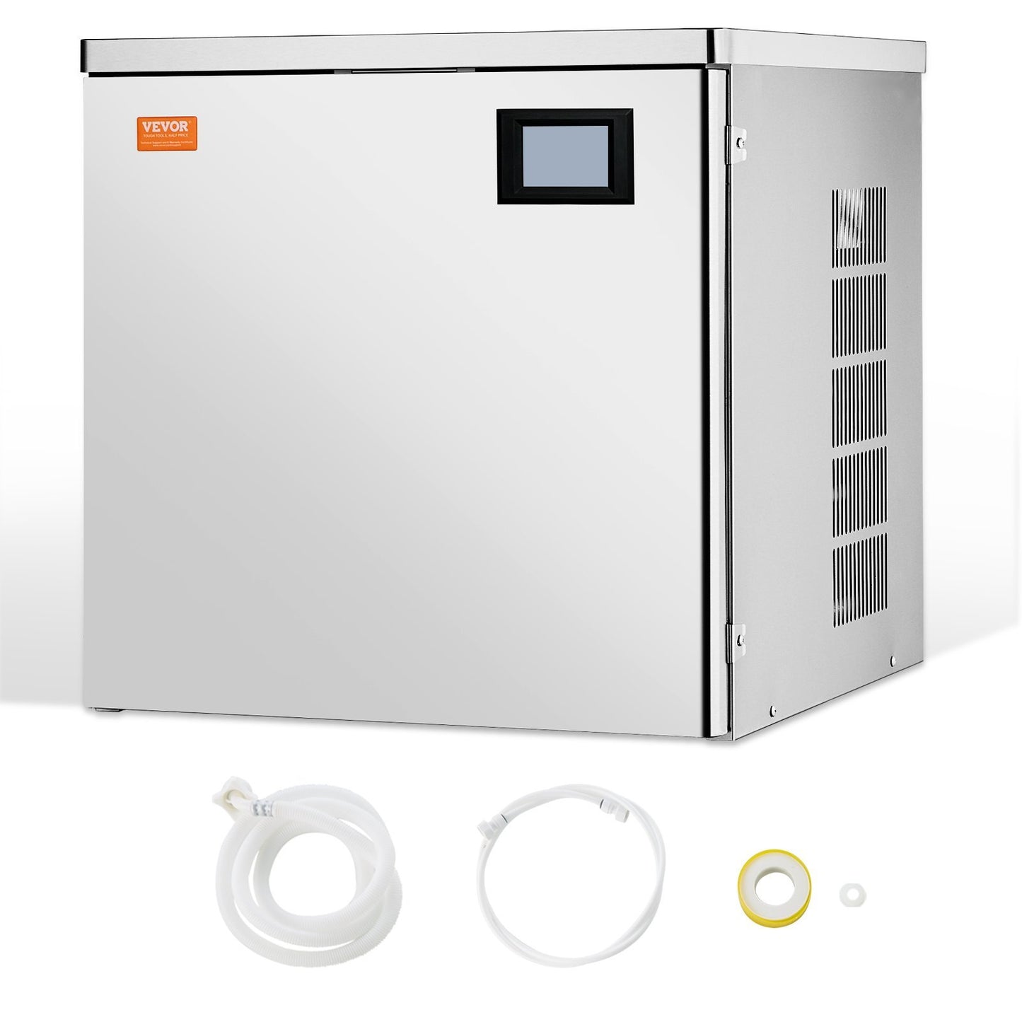 Commercial Ice Maker Machine 360 Lbs Day Self-Cleaning Ice Machine - Head Only
