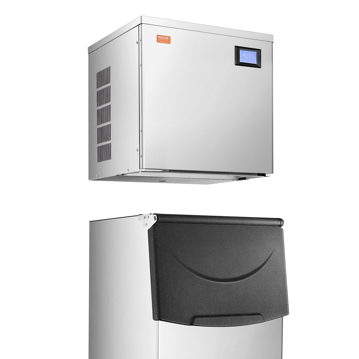 Commercial Ice Maker Machine 360 Lbs Day Self-Cleaning Ice Machine - Head Only