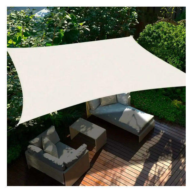 High Density Polyethylene Garden Terrace Sunshade Canopy And Sunshade Curtain